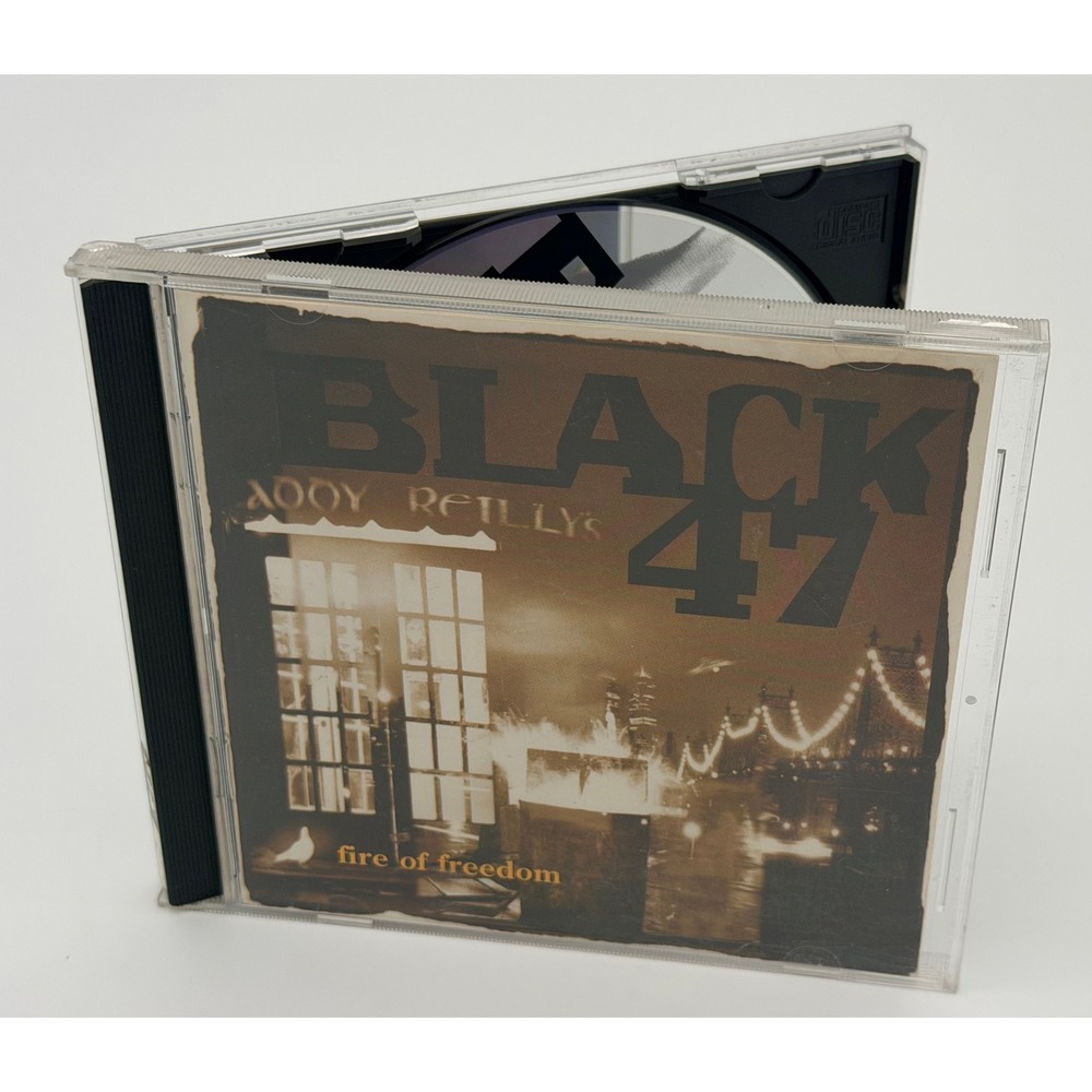 Black 47 Fire of Freedom CD 1993 SBK‎ Records